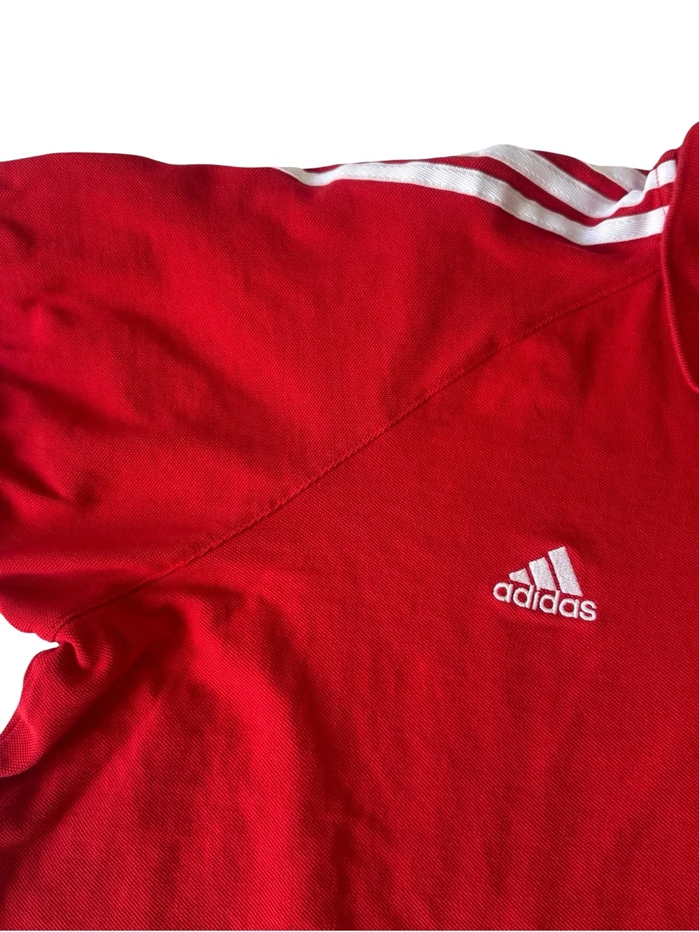 adidas Team GB Men's Red/White Cotton Polo 2012 London Olympics Size 2XL